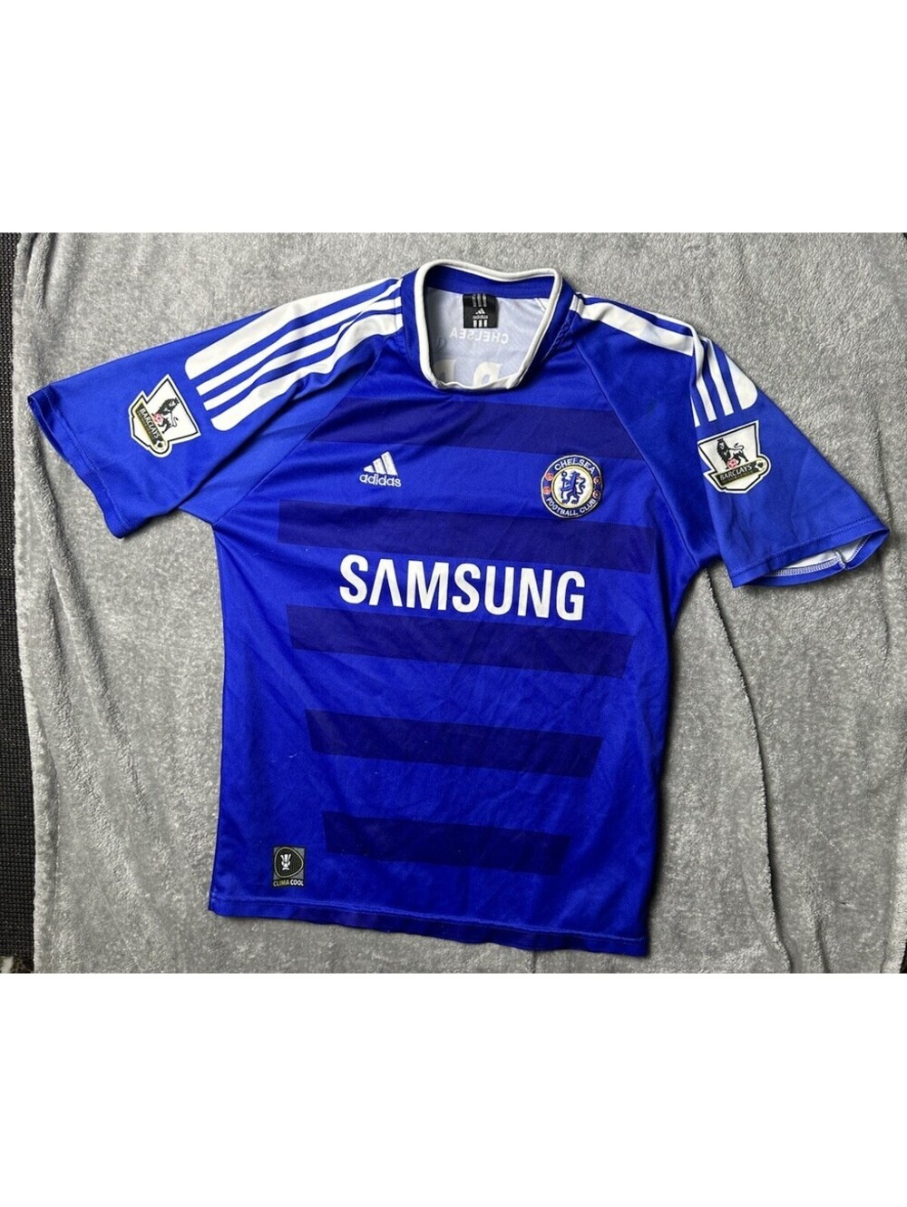 Chelsea FC 2011 2012 Adidas Torres #9 Home Soccer Jersey Samsung EPL Mens S/M